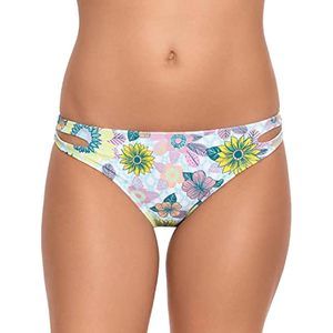 MSRP $20 Salt + Cove Swim Junior Printed Cut-Out Bikini Bottoms Size XL